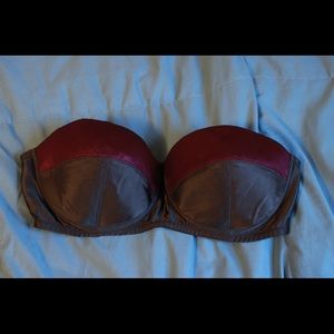 Kiki de Montparnasse strapless silk bra